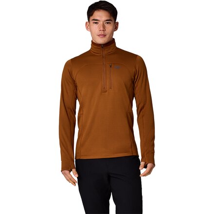 Vigor Grid Fleece Half-Zip Jacket - Men's
