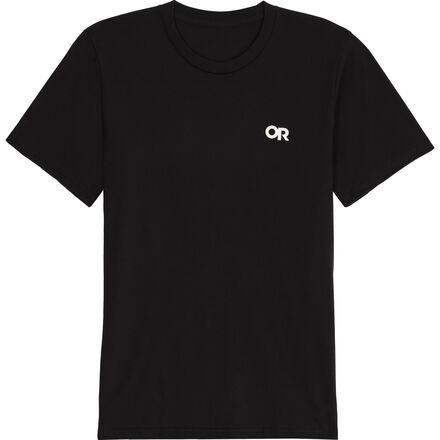 Outdoor Research - Lockup Back Logo T-Shirt - Black/White