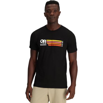 Outdoor Research - Quadrise Senior Logo T-Shirt - Black