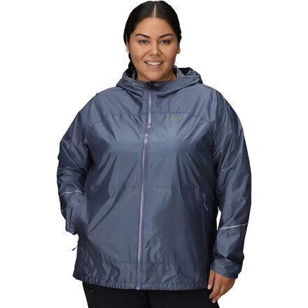 Helium Rain Jacket - Plus - Women's