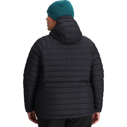 Outdoor Research - Transcendent Down Hooded Jacket - Plus - Women's