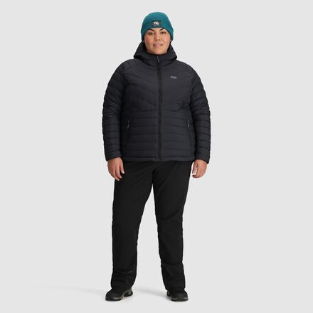 Outdoor Research - Transcendent Down Hooded Jacket - Plus - Women's