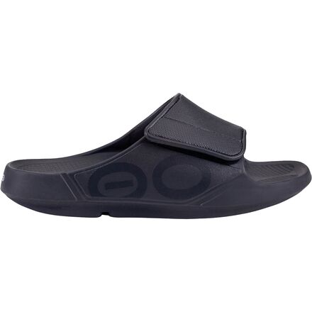 Oofos - Ooahh Sport Flex Sandal - Black Matte