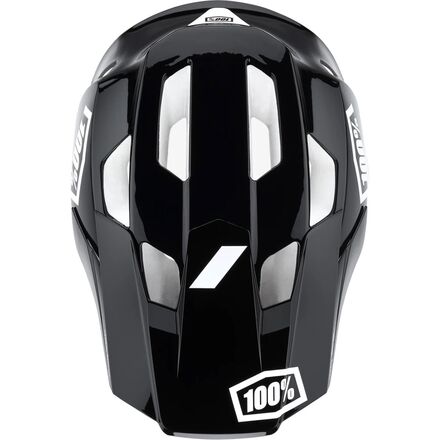 100% - Trajecta Fidlock Helmet - Black/White