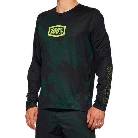 100% - Airmatic Long-Sleeve Jersey - Men's - Limited Edition Black Camo