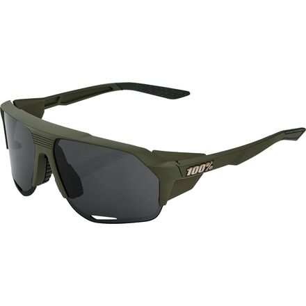 100% - Norvik Sunglasses - Soft Tact Army Green