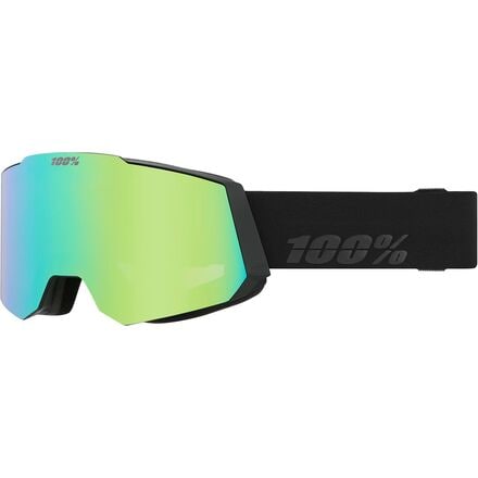 100% - Snowcraft AF HiPER Goggle - Black/Green
