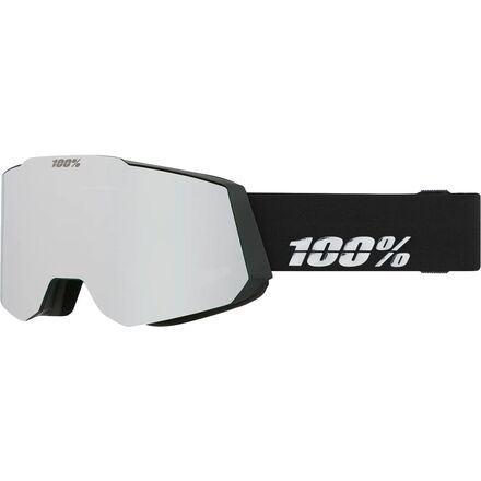 100% - Snowcraft S Goggle - Black/Silver/Mirror Silver