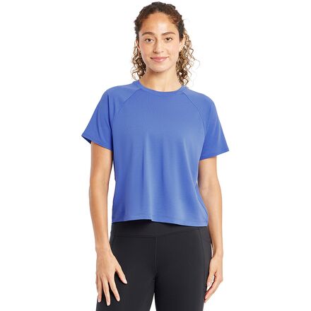 Flyout Boxy Short-Sleeve Shirt - Women's