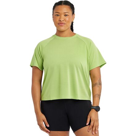 Flyout Boxy Short-Sleeve Shirt - Women's