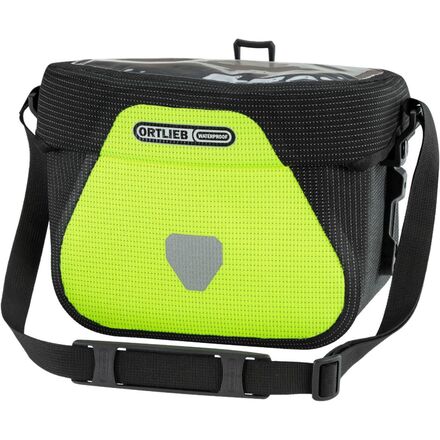 Ortlieb - Ultimate Six High Visibility 6.5L Pannier - Neon Yellow/Black Reflective