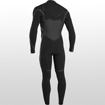 O'Neill - Psycho Tech 4/3+mm Chest-Zip Full Wetsuit - Men's - Black/Black