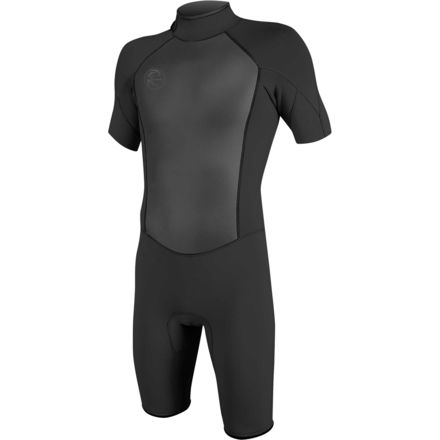 O'Neill - O'riginal Short-Sleeve Spring Back-Zip Wetsuit - Men's - Black/Black