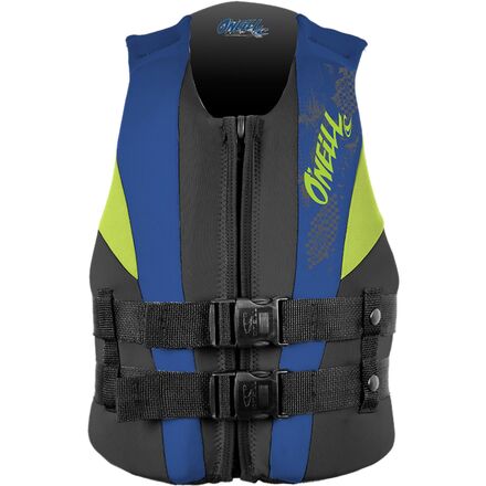 O'Neill - Youth Reactor USCG Life Vest - Black/Pac/Dayglo