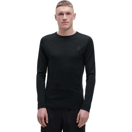 On Running - Merino Long-Sleeve T-Shirt - Men's - Black