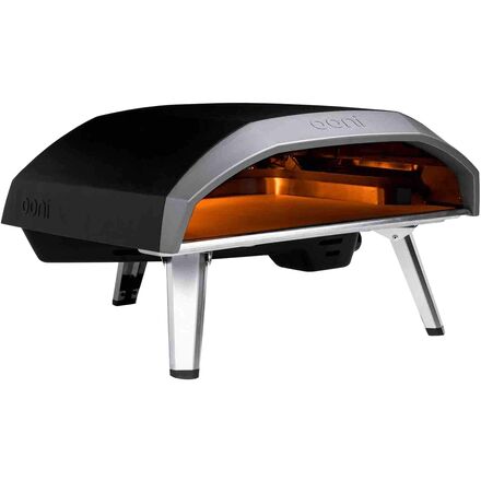 Ooni - Koda 16in Gas Powered Pizza Oven - Stainless Steel/Black