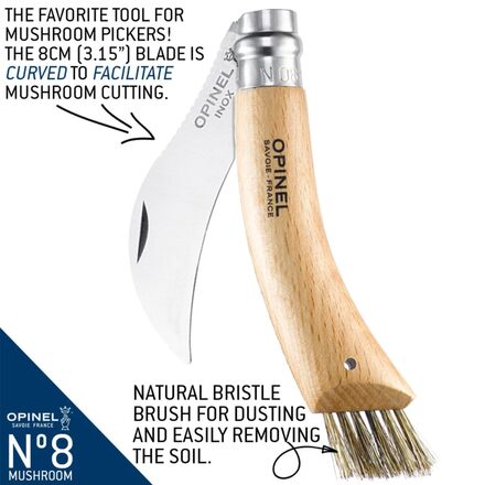 Opinel - No 8 Mushroom Knife