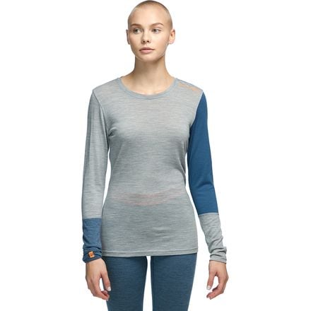 Ortovox - 185 Merino Rock'N'Wool Long-Sleeve Shirt - Women's - Grey Blend