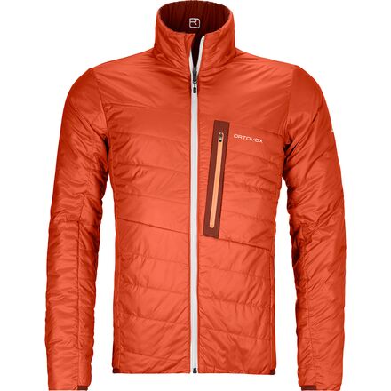 Ortovox - Piz Boval Insulated Jacket - Men's - Clay Orange