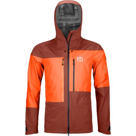 Ortovox - Guardian Shell 3L Jacket - Men's - Clay Orange