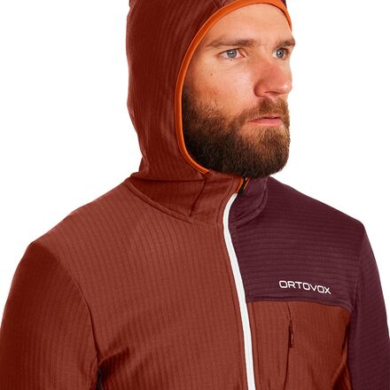 Ortovox - Fleece Light Grid Hooded Jacket - Men's