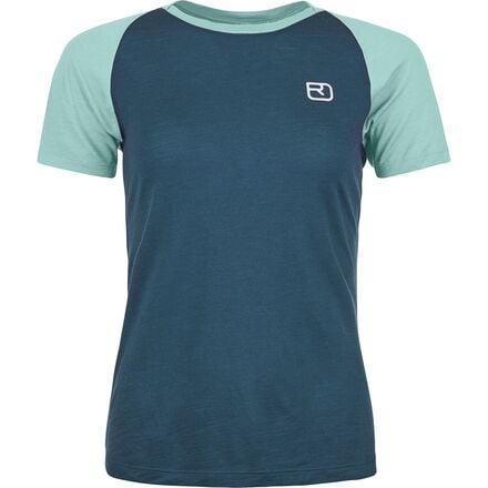 Ortovox - 120 Tec Fast Mountain Short-Sleeve T-Shirt - Women's - Petrol Blue