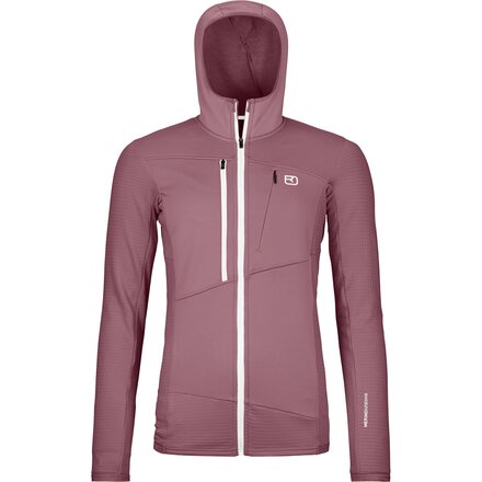 Fleece Grid Hoodie - Women's
