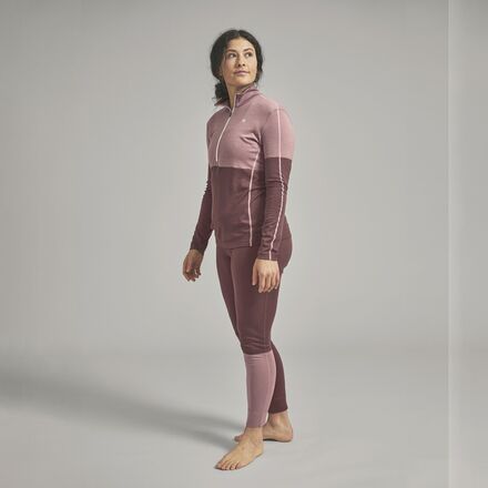 Ortovox - 185 Rock'N'Wool Zip Neck Top - Women's