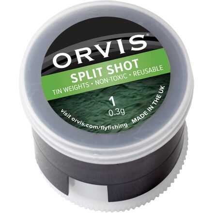 Orvis - Orvis Split Shot Assorted - Black