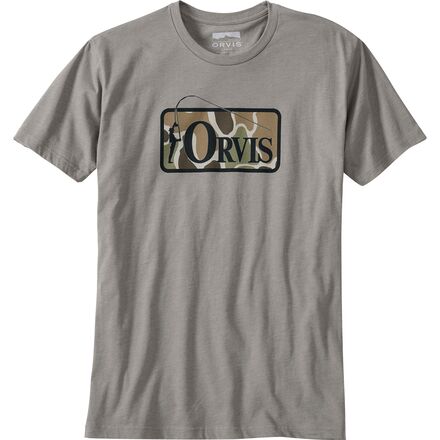 Orvis - Bent Rod Badge T-Shirt - Men's - Grey