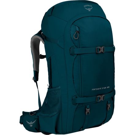 Osprey Packs - Farpoint Trek 55L Travel Pack - Petrol Blue