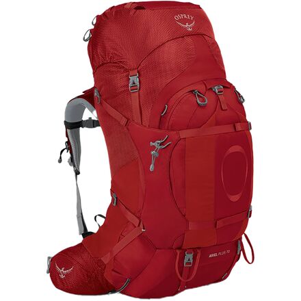 Osprey Packs - Ariel Plus 70L Backpack - Women's - Carnelian Red