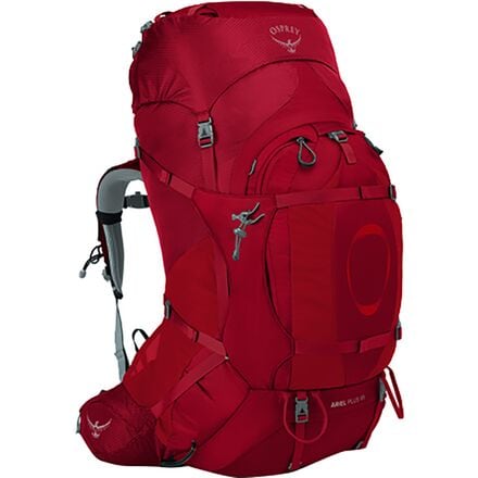 Osprey Packs - Ariel Plus 85L Backpack - Women's - Carnelian Red