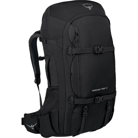 Osprey Packs - Farpoint Trek 55L Travel Pack - Black
