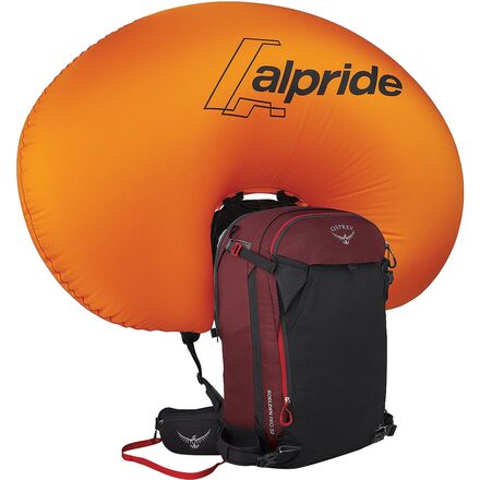 Osprey Packs - Soelden Pro Avy 32L Airbag Backpack - Red Mountain