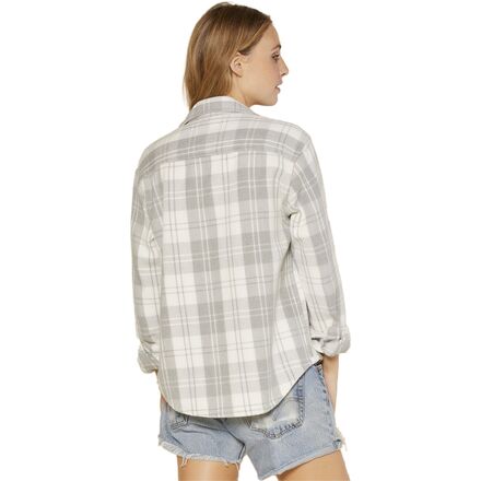 Outerknown - Blanket Shirt - Women's - Half Light Little Boxes