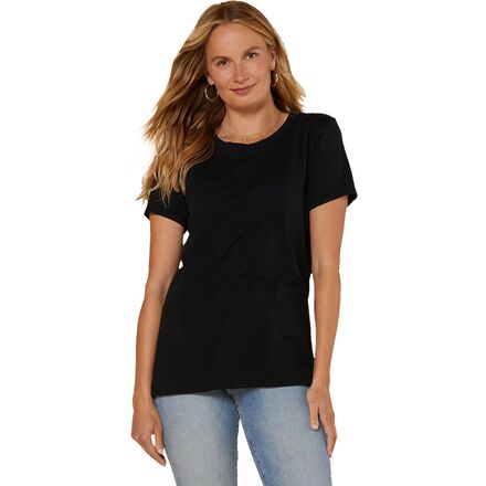 Outerknown - Sunny Crew T-Shirt - Women's - Pitch Black