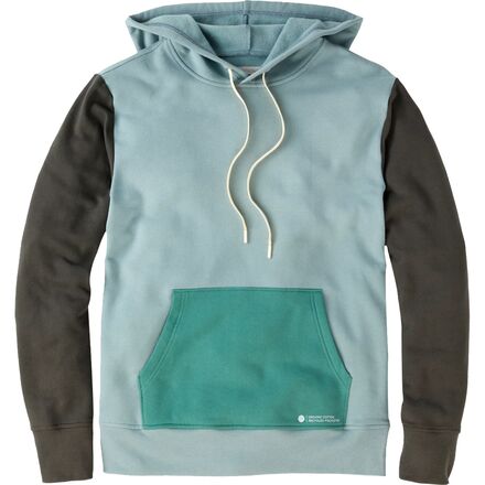 Outerknown - All-Day Colorblock Hoodie - Men's - Ash Blue Combo