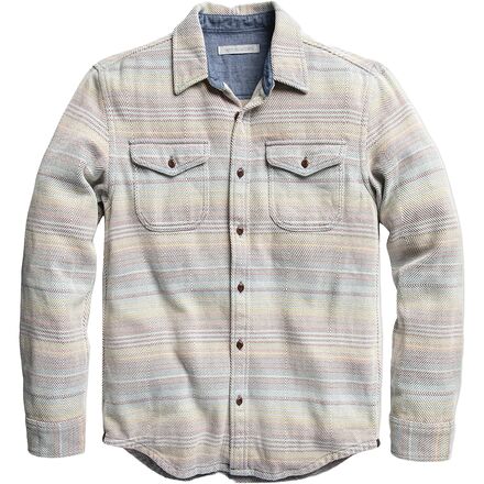 Outerknown - Blanket Shirt - Men's - Sunrise Mojave Stripe