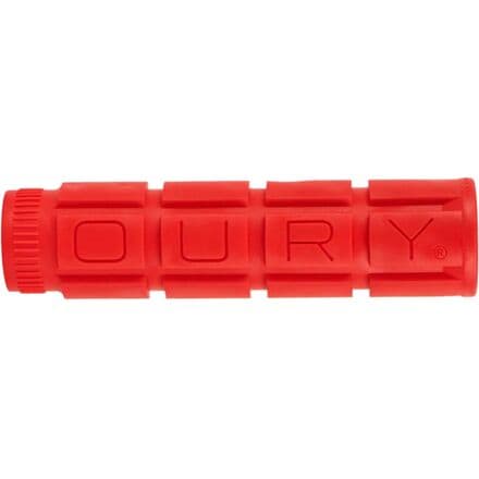 Oury Grip - Single Compound V2 Grips - Candy Red