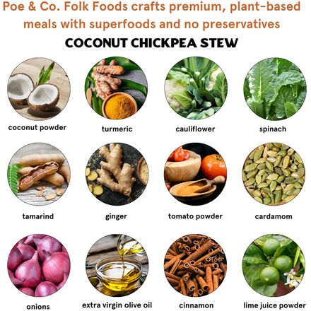 Poe & Co. - Coconut Chickpea Stew