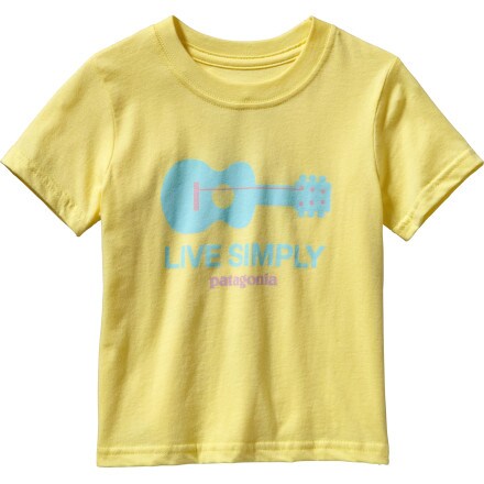 Patagonia - Live Simply Guitar T-Shirt - Short-Sleeve - Infant Girls'
