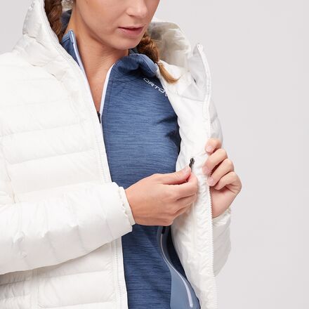 Patagonia - Down Sweater Full-Zip Hooded Jacket - Women's - Birch White