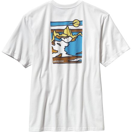 Patagonia - Glacier Waves Cotton T-Shirt - Short-Sleeve - Men's