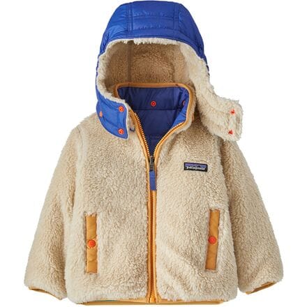 Patagonia - Reversible Tribbles Hooded Jacket - Infants'