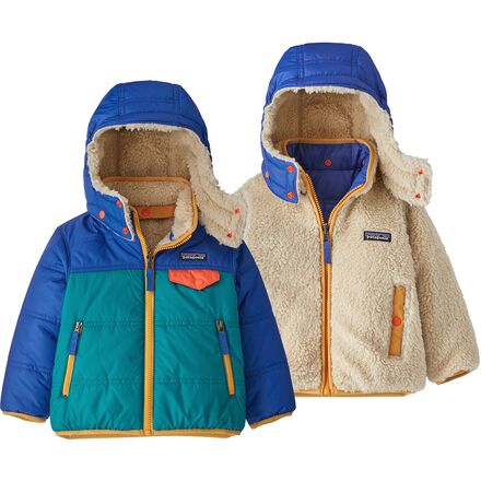 Patagonia - Reversible Tribbles Hooded Jacket - Infants'