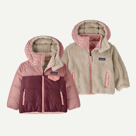 Patagonia - Reversible Tribbles Hooded Jacket - Infants'