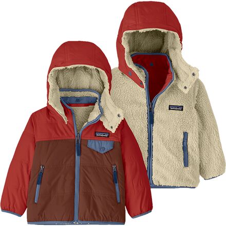 Patagonia - Reversible Tribbles Hooded Jacket - Infants'
