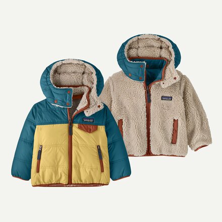 Patagonia - Reversible Tribbles Hooded Jacket - Infants'