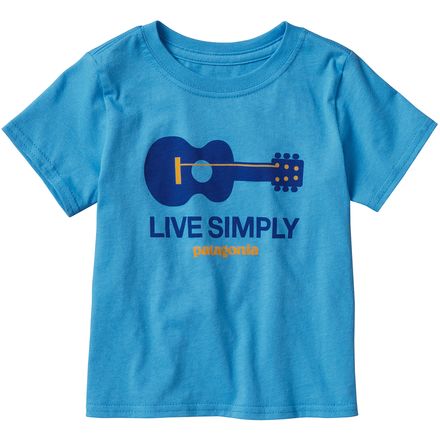 Patagonia - Live Simply Guitar T-Shirt - Short-Sleeve - Infant Boys'